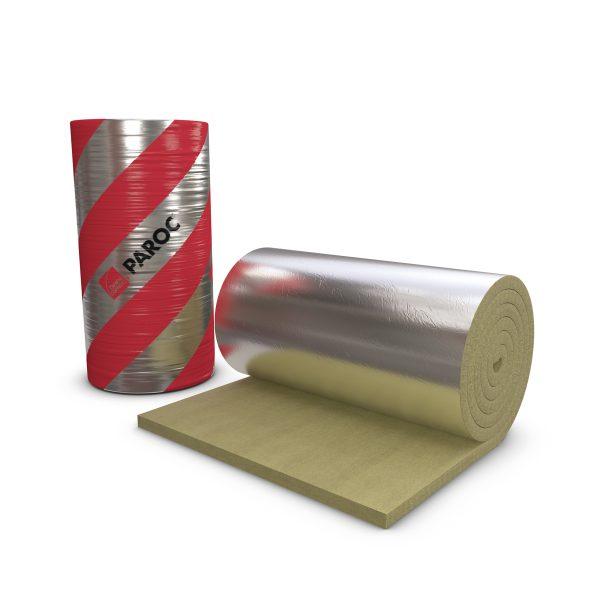Paroc Rockwool 660 100kg Foil Faced Blanket 50mm 1000x4000 Roll (4m2)